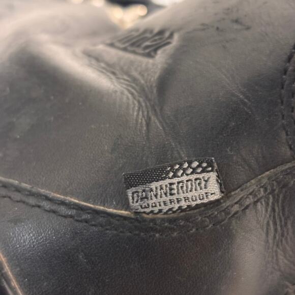 Danner Mountain 600 Sz 11.5 US 4.5" Black Leather Boots Vibram Anti-Slip Soles - Picture 7 of 11